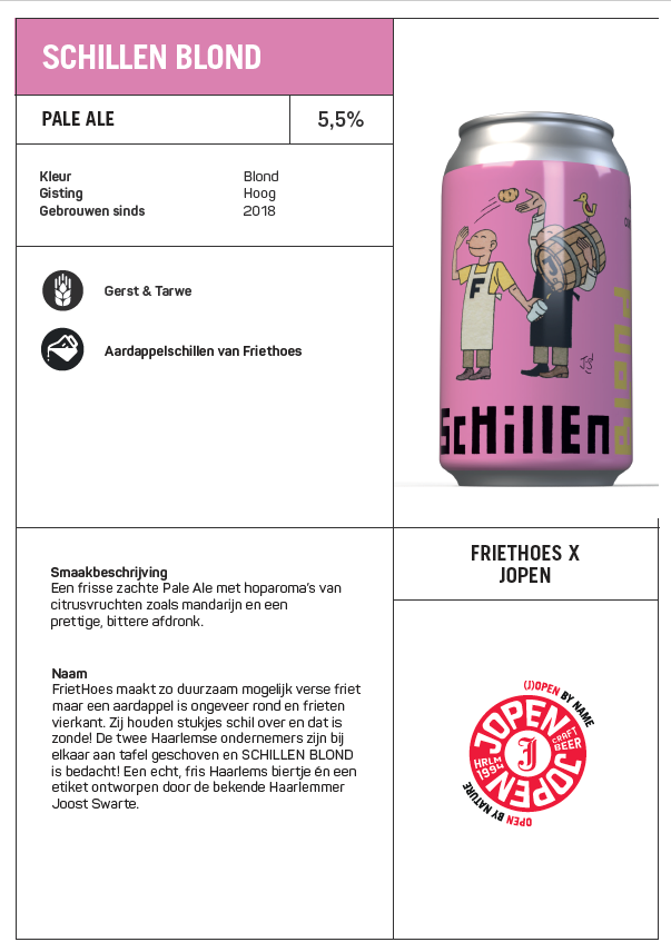 Schillen Blond (doosje van 6)